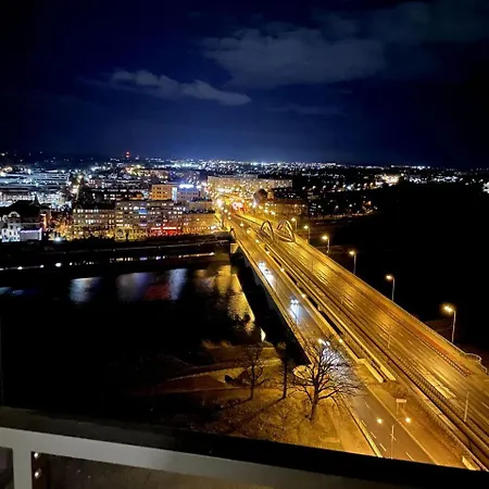 17th Floor With River View Panorama Διαμέρισμα Βρότσλαβ